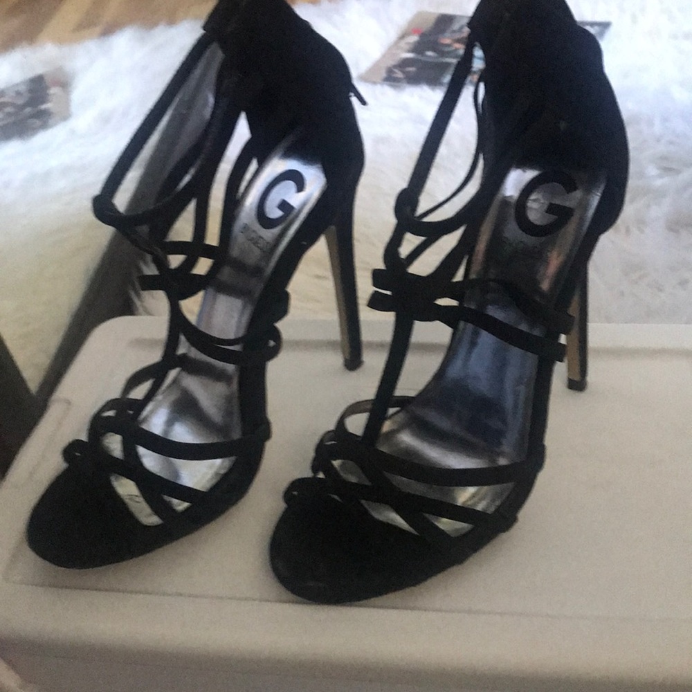 Black sexy heels